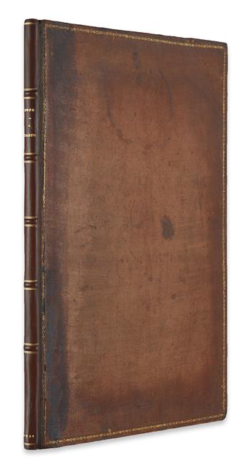 POPE, ALEXANDER. An Epistle to the Right Honourable Richard Earl of Burlington. Occasiond by his publishing Palladios Designs. 1731